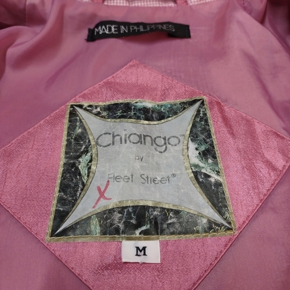 Vintage Chiango by Fleet Street Women's Pink Jacket Size Medium - Picture 11 of 12